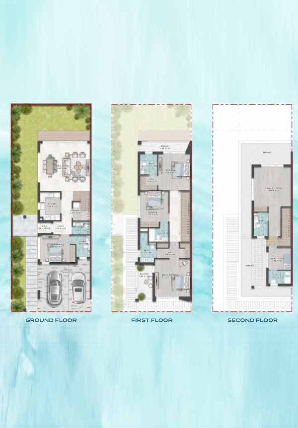 4 BHK Floor Plan